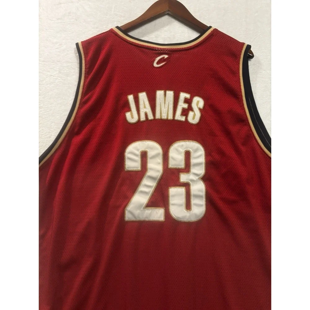 Lebron‎ James Cleveland Cavaliers Jersey #23 Size 56 RARE Reebok Logo